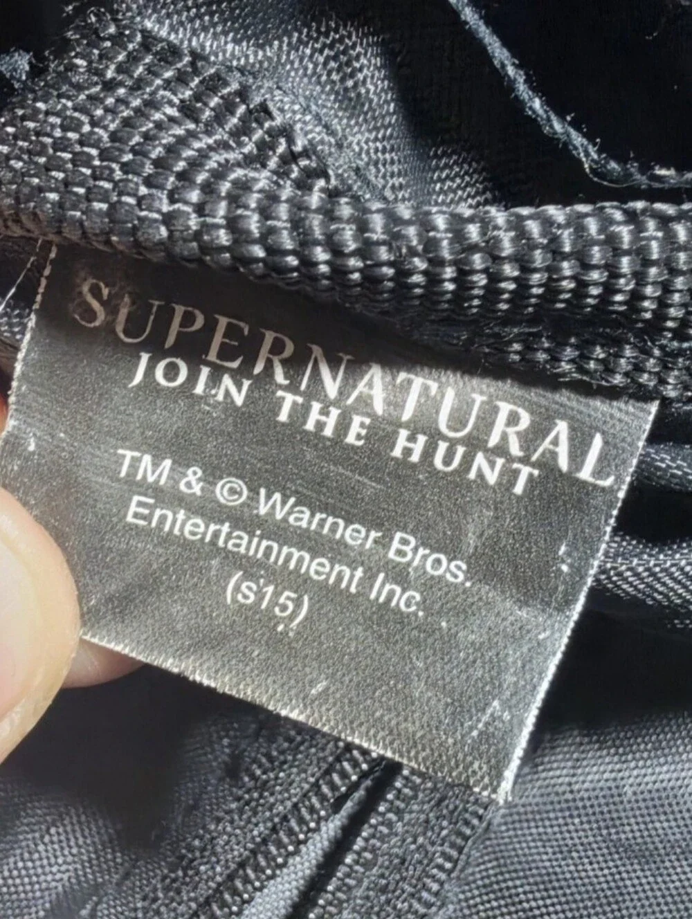Supernatural Sam Castiel Dean Backpack Join The Hunt Hot Topic Y2k Vtg Retired